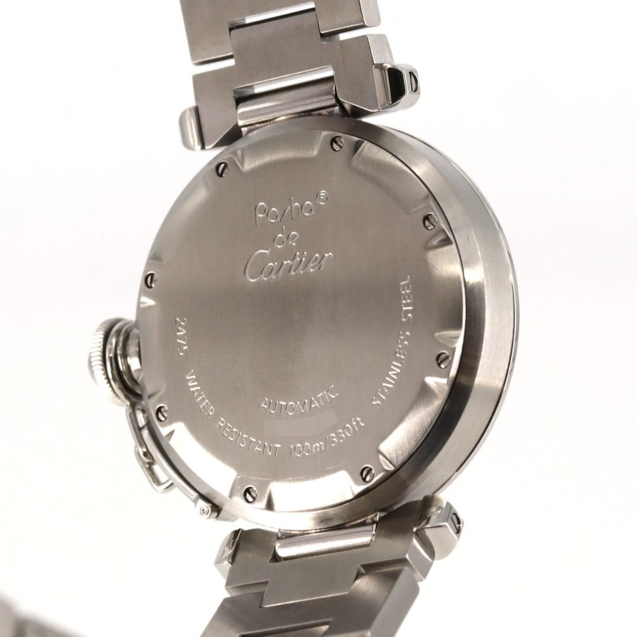 カルティエ パシャCグランデデイト W31055M7 SS 自動巻