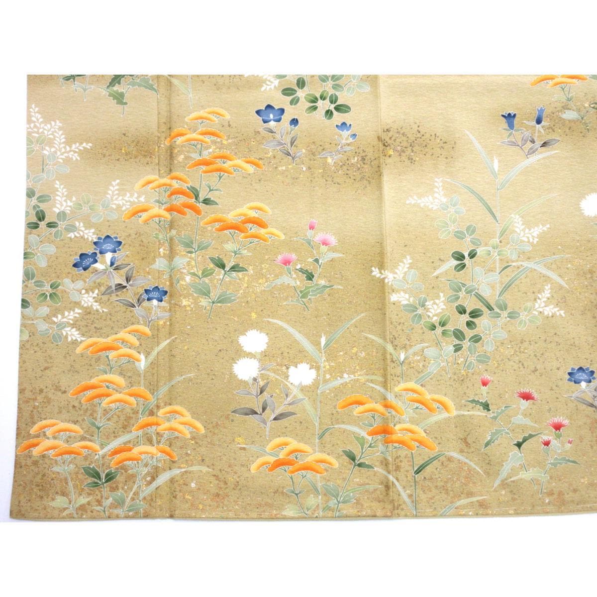 【未使用品】訪問着　友禅金彩加工