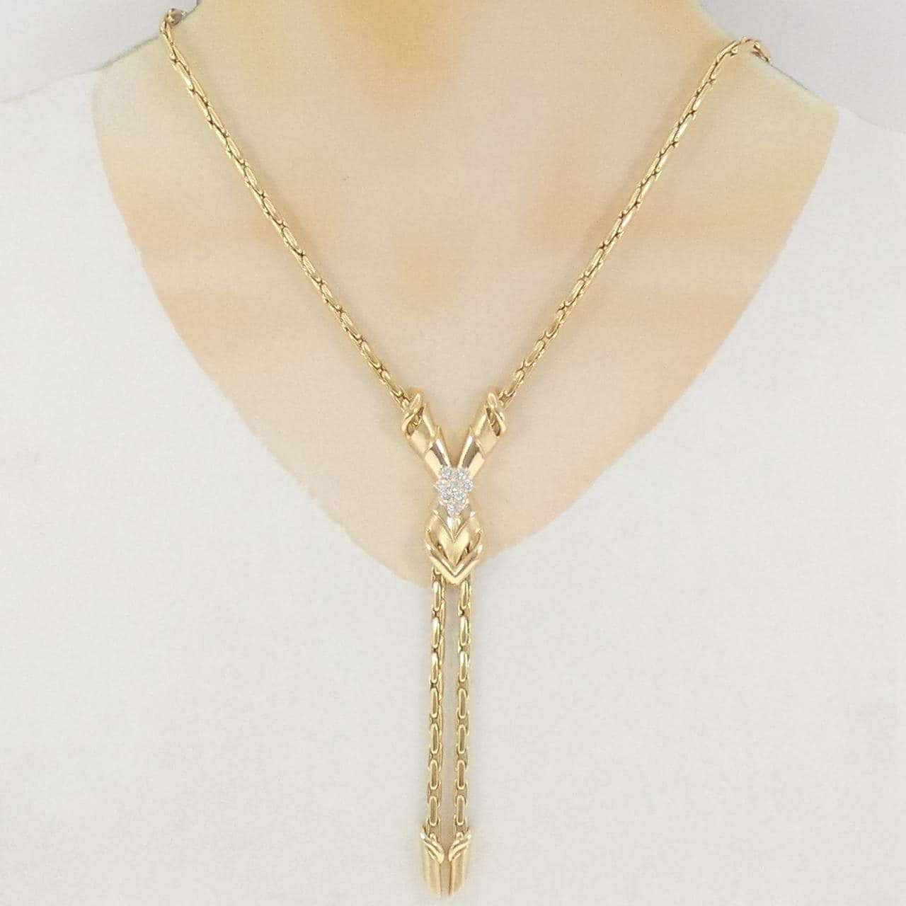 ジュネ ダイヤモンド ネックレス 0.61CT