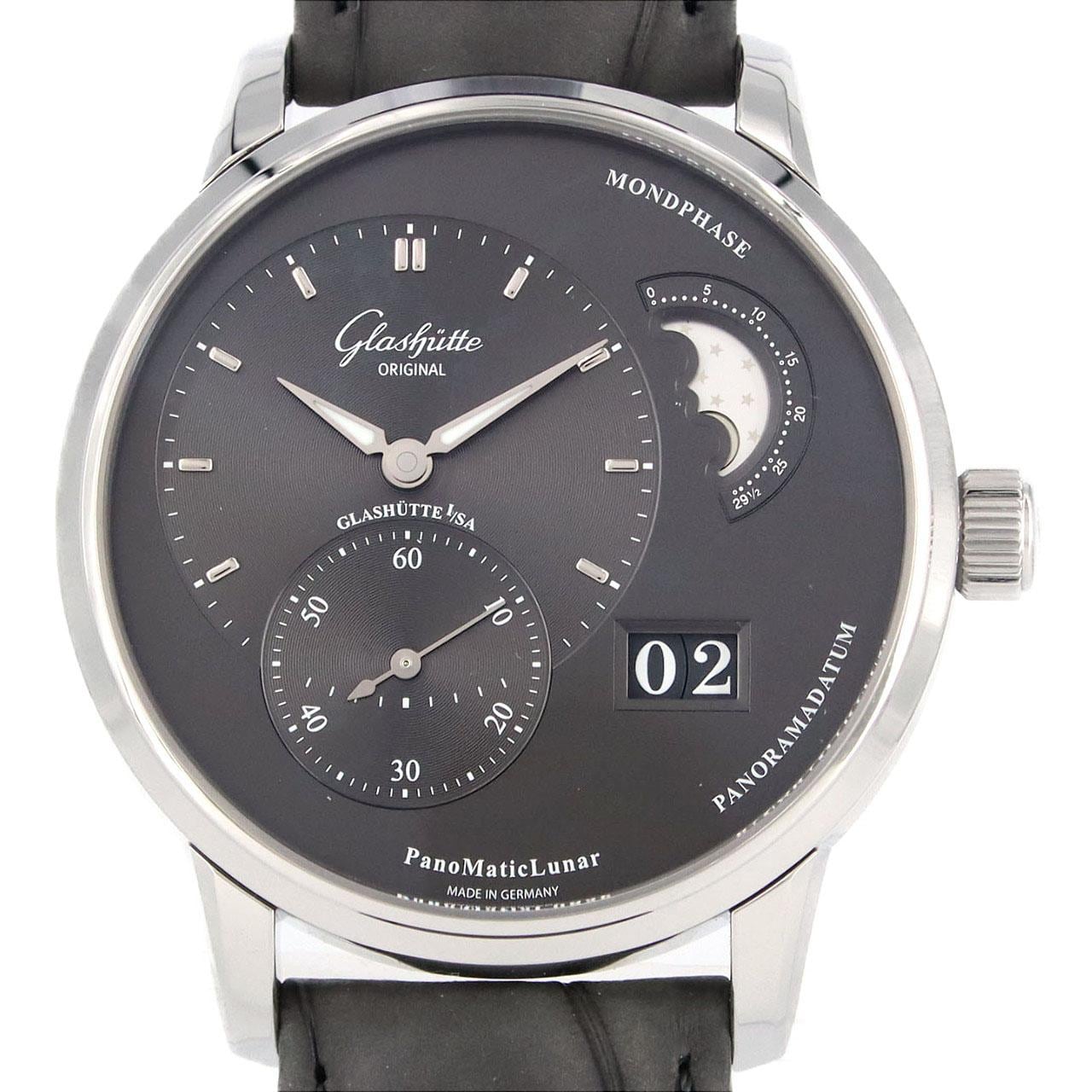 [BRAND NEW] Glashütte Original PanoMaticLunar 1-90-02-43-32-62 SS Automatic