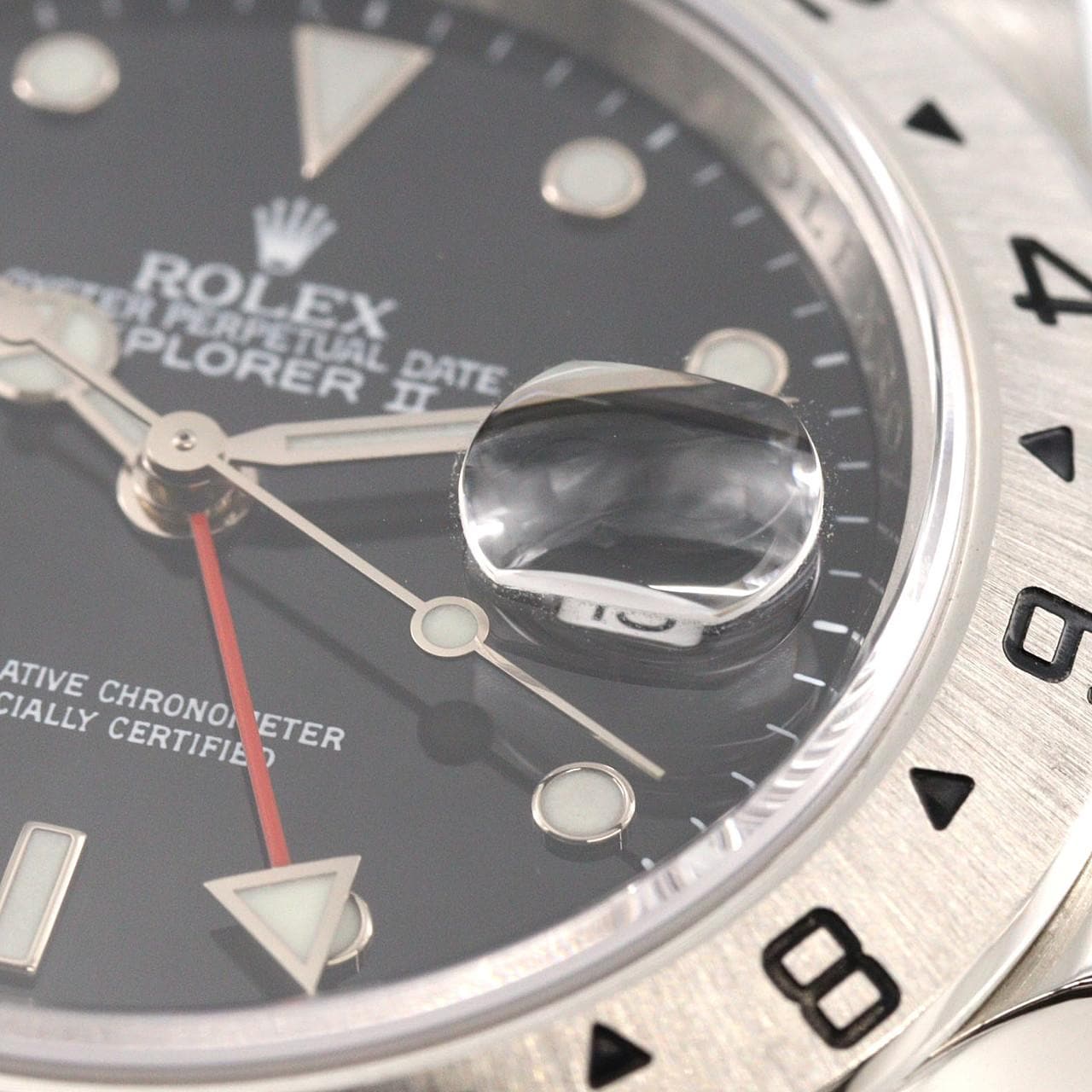 ロレックス エクスプローラーⅡ 16570 SS 自動巻 M番