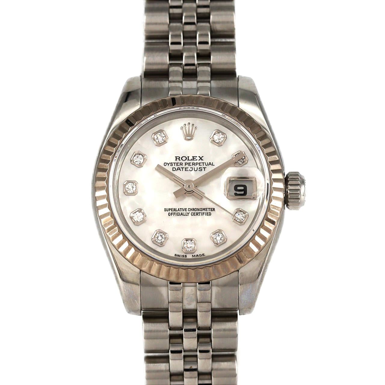 ロレックス デイトジャスト 179174NG SSxWG 自動巻 D番