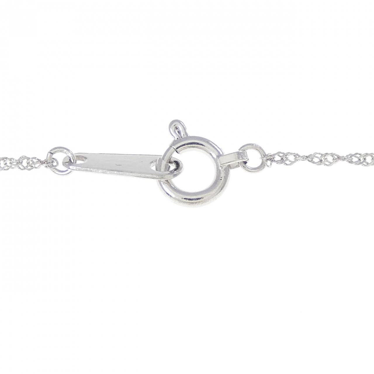 PT850 クロス ダイヤモンド ネックレス 0.1CT