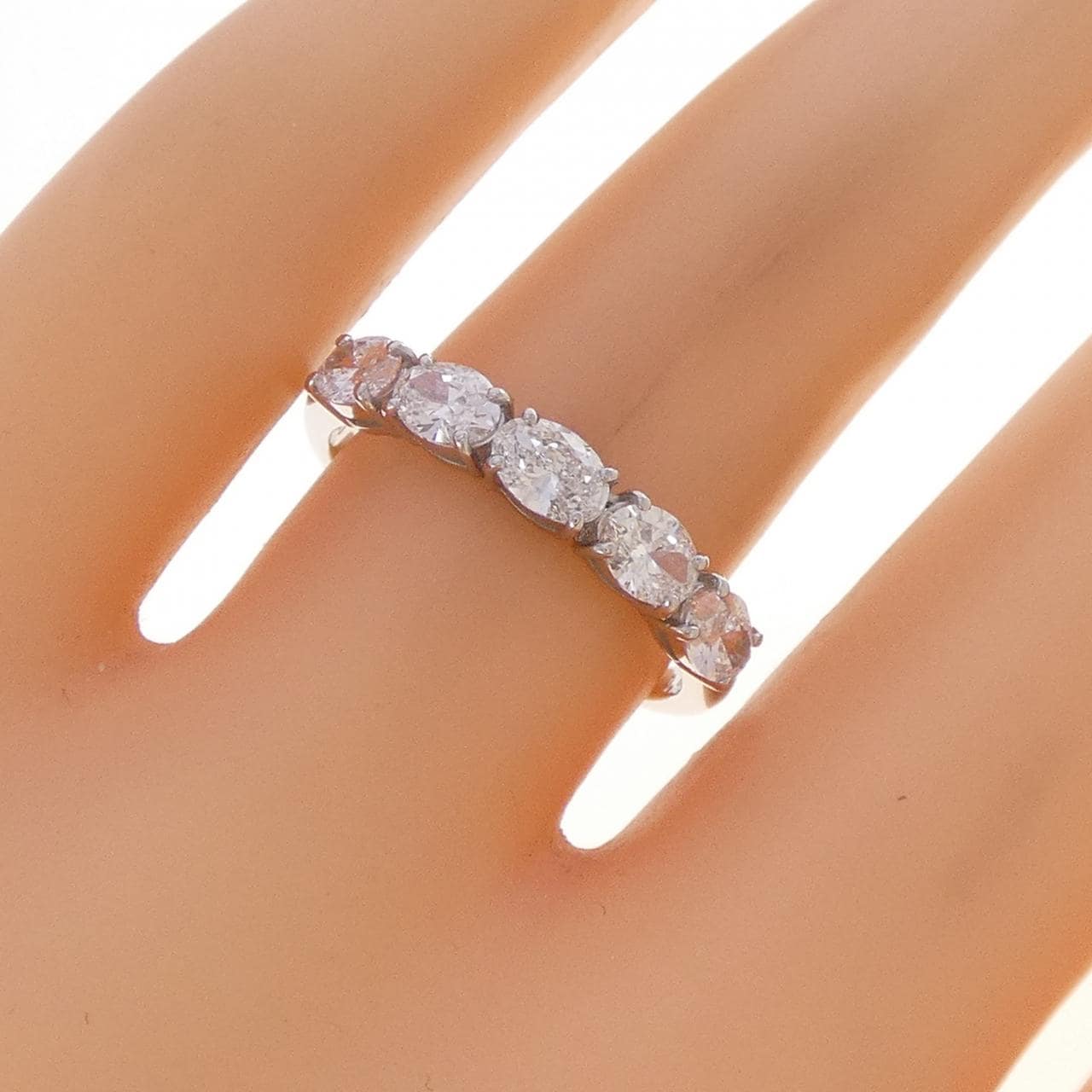 PT950 ダイヤモンド リング 0.920CT