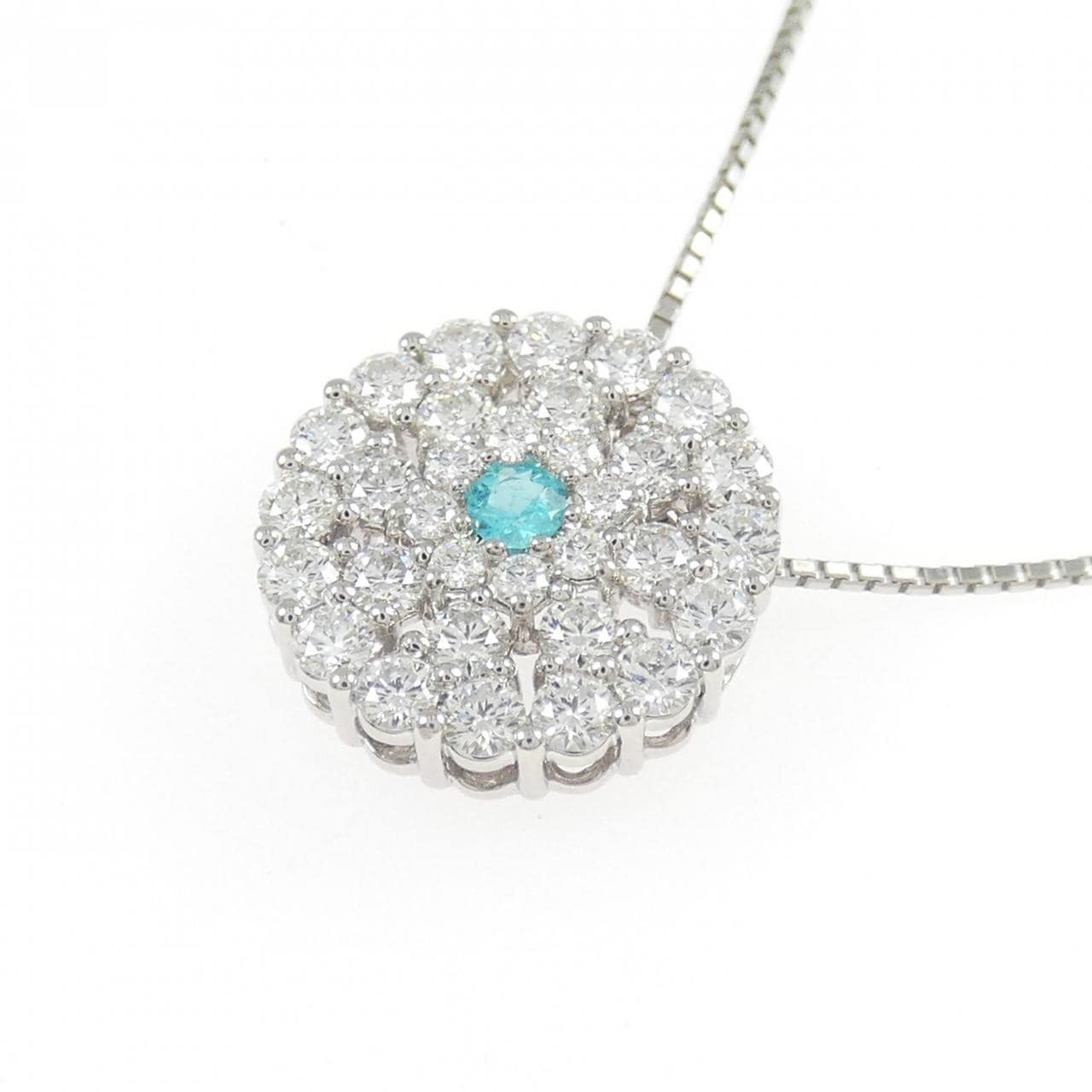 PT900/PT850 トルマリン ネックレス 0.043CT