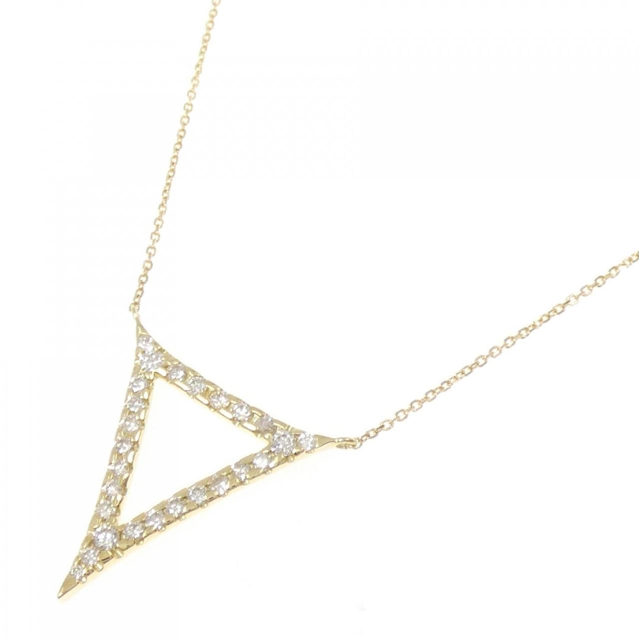 K18YG ダイヤモンド ネックレス 0.50CT
