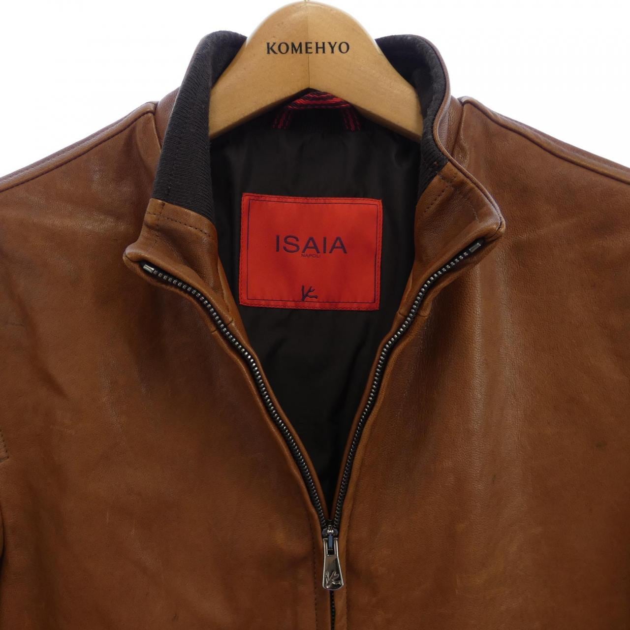イザイア ISAIA レザージャケット