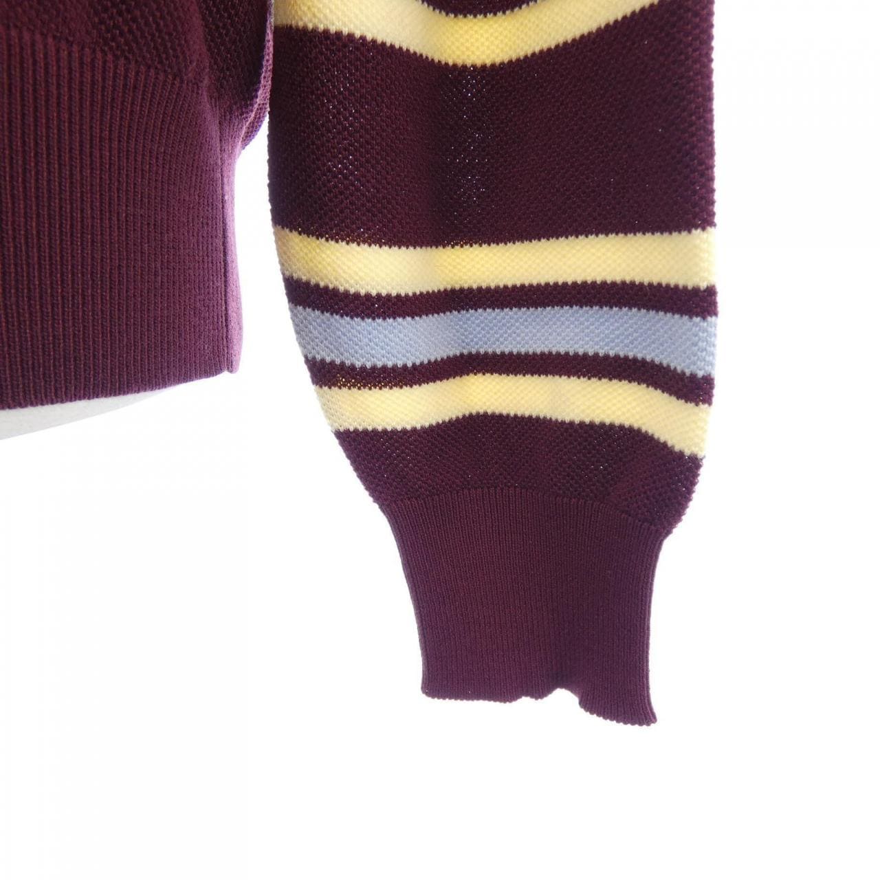 ミュウミュウ MIU MIU MIU MIU ロゴパッチ MML885 SOOO 14AX ポロシャツ