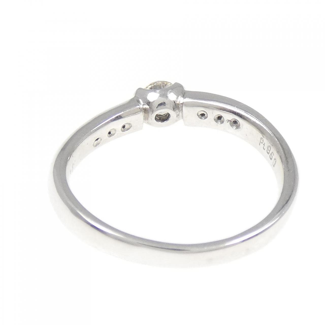 PT950 ダイヤモンド リング 0.20CT