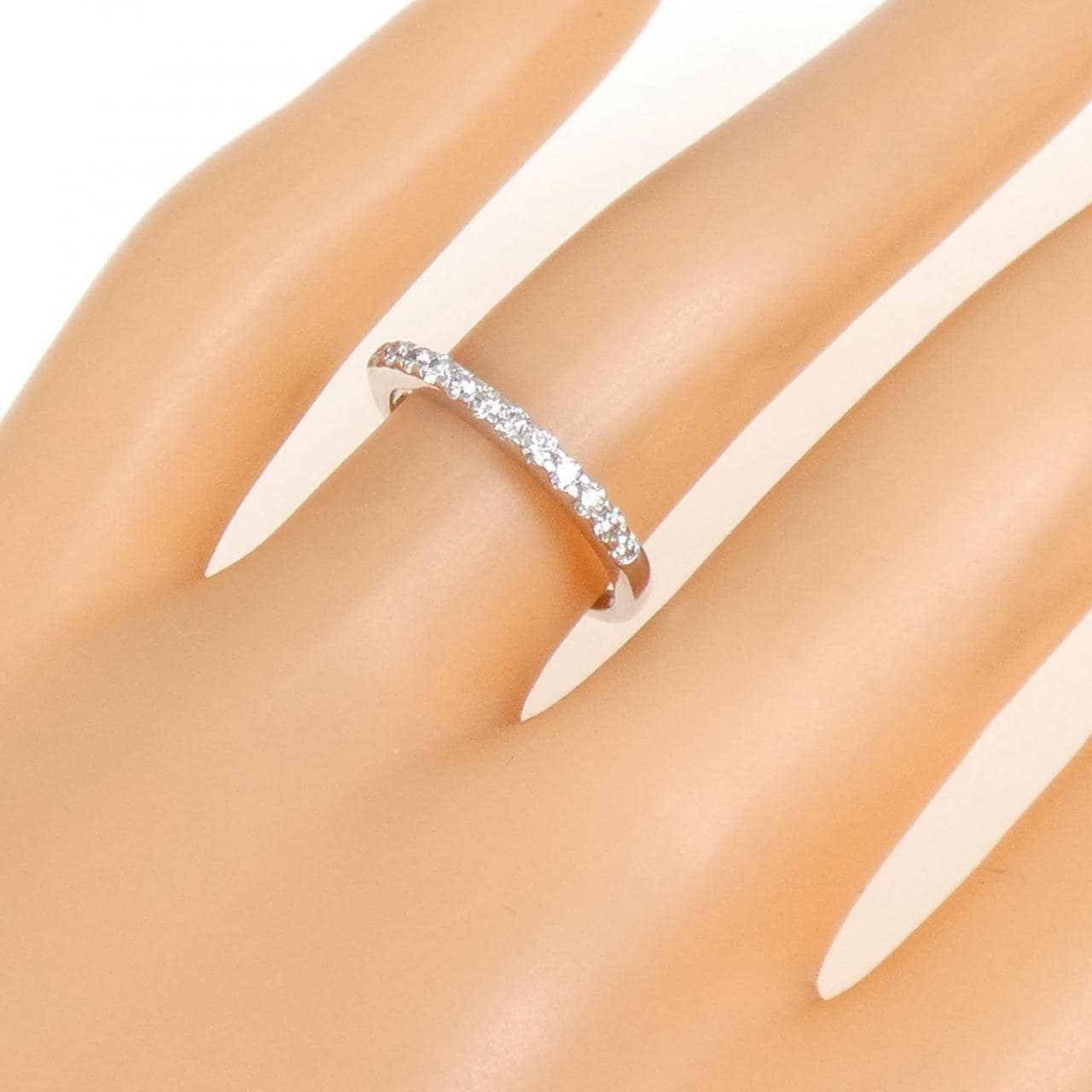 K18WG ダイヤモンド リング 0.24CT