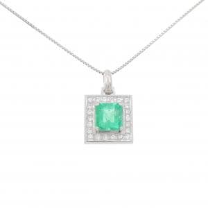 PM900/PT850 エメラルド ネックレス 1.82CT