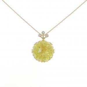 K18YG カラーストーン ネックレス