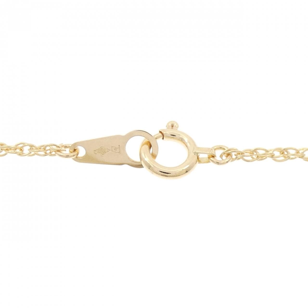K18YG flower Diamond necklace 1.05CT