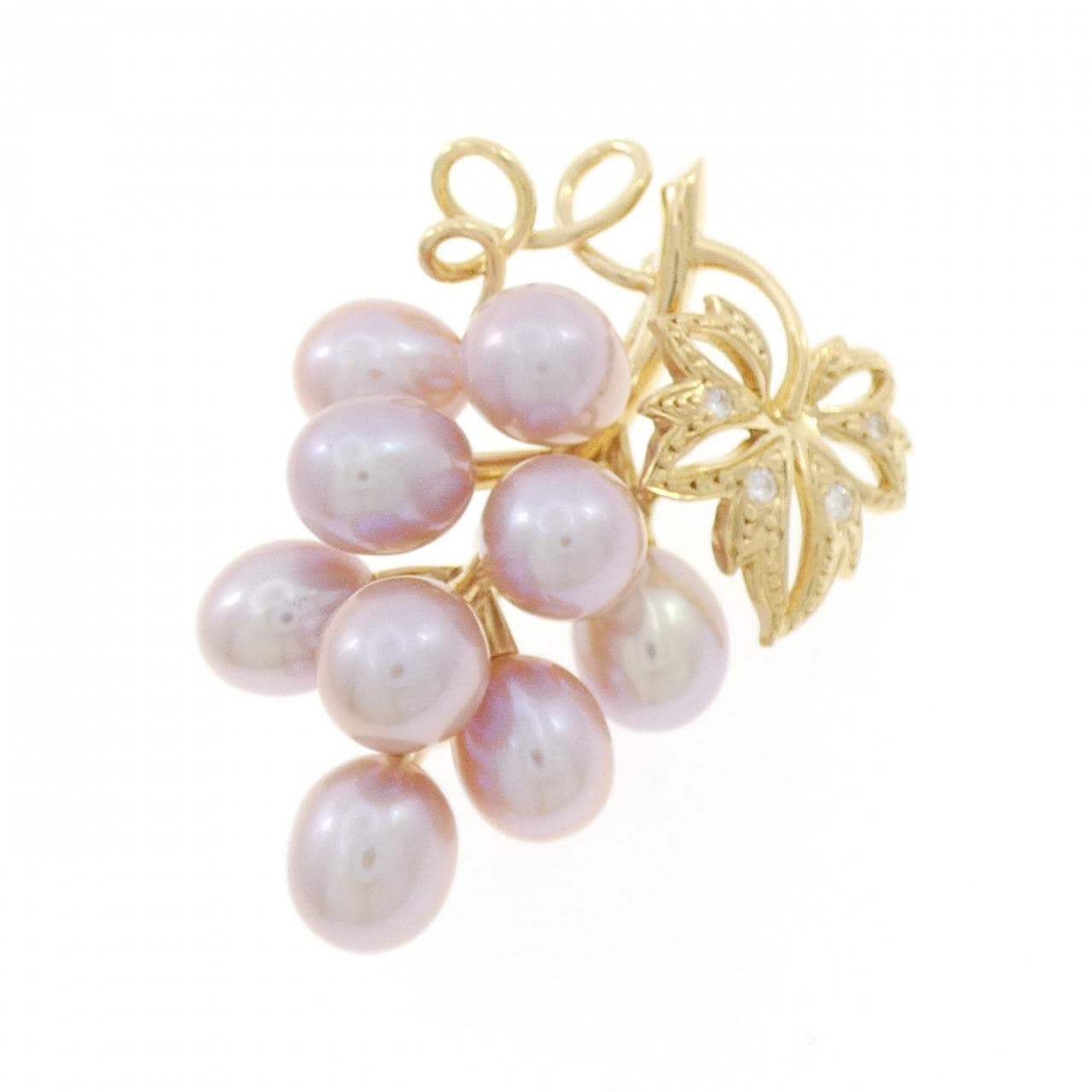 ミキモト 淡水パール ブローチ