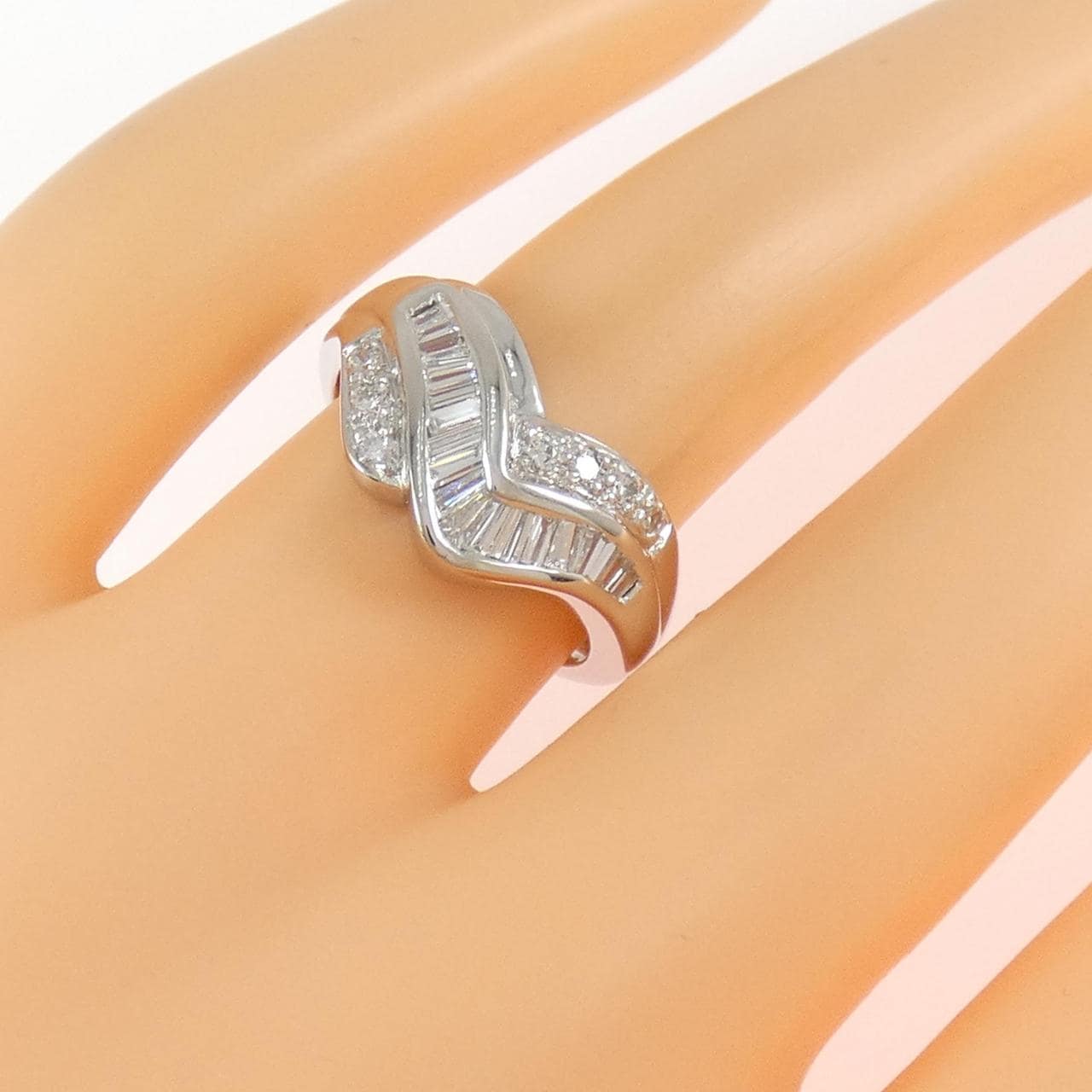 PT900 ダイヤモンド リング 0.50CT