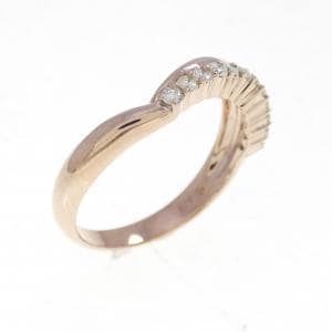 K18PG ダイヤモンド リング