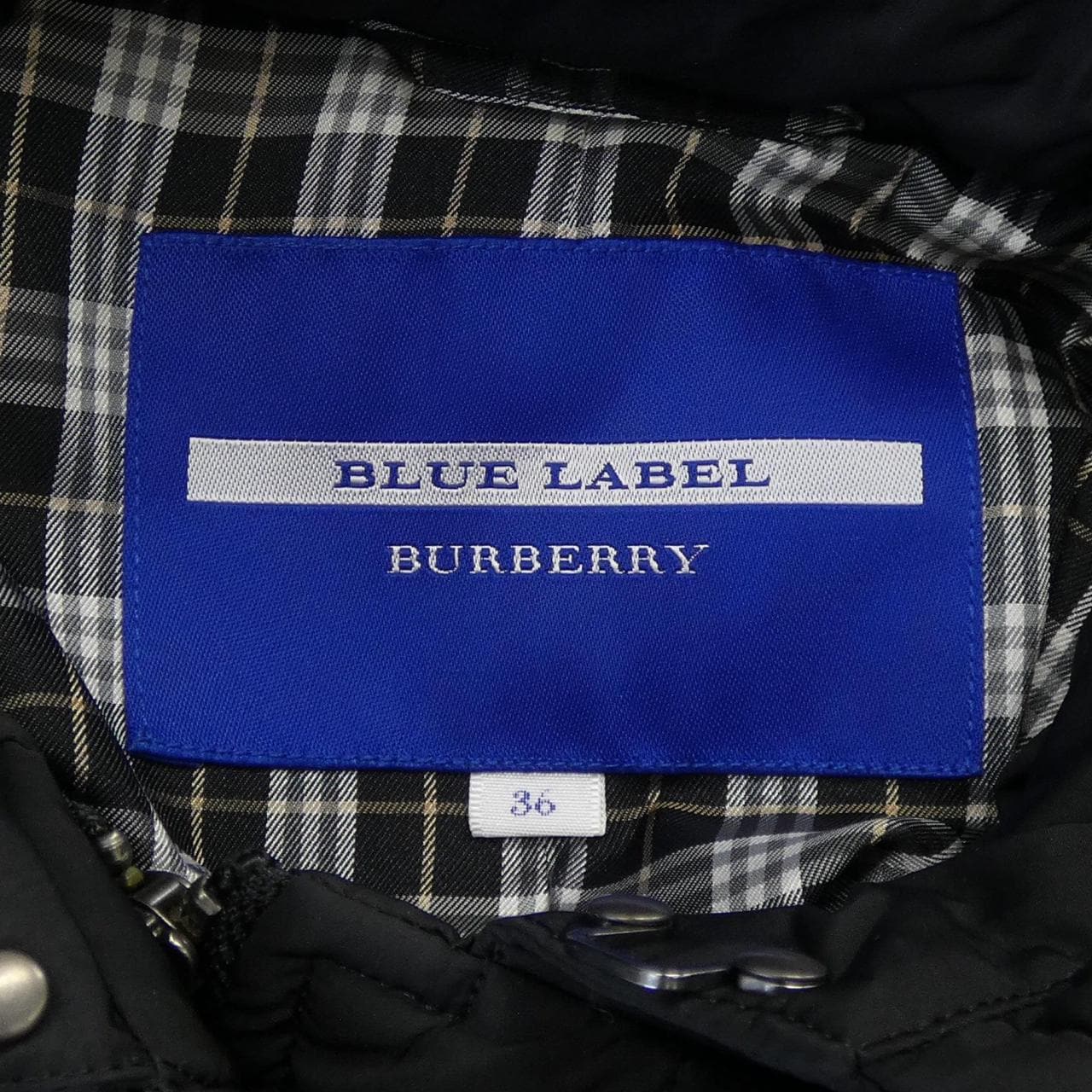 バーバリーブルーレーベル BURBERRY BLUE LABEL ダウンコート