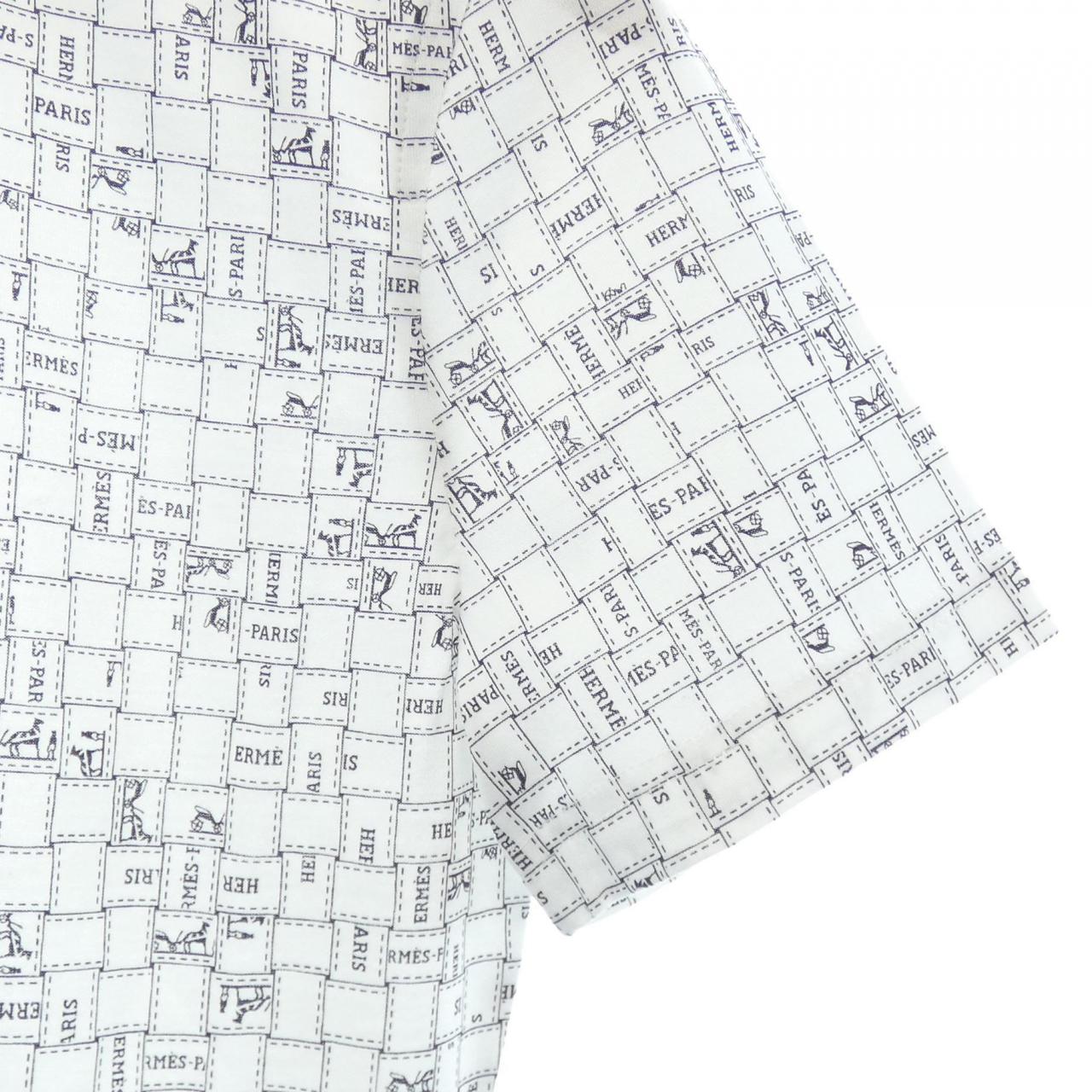 エルメス HERMES BOLDUC AU CARRE ボルデュックチェック 5E4645DK Tシャツ