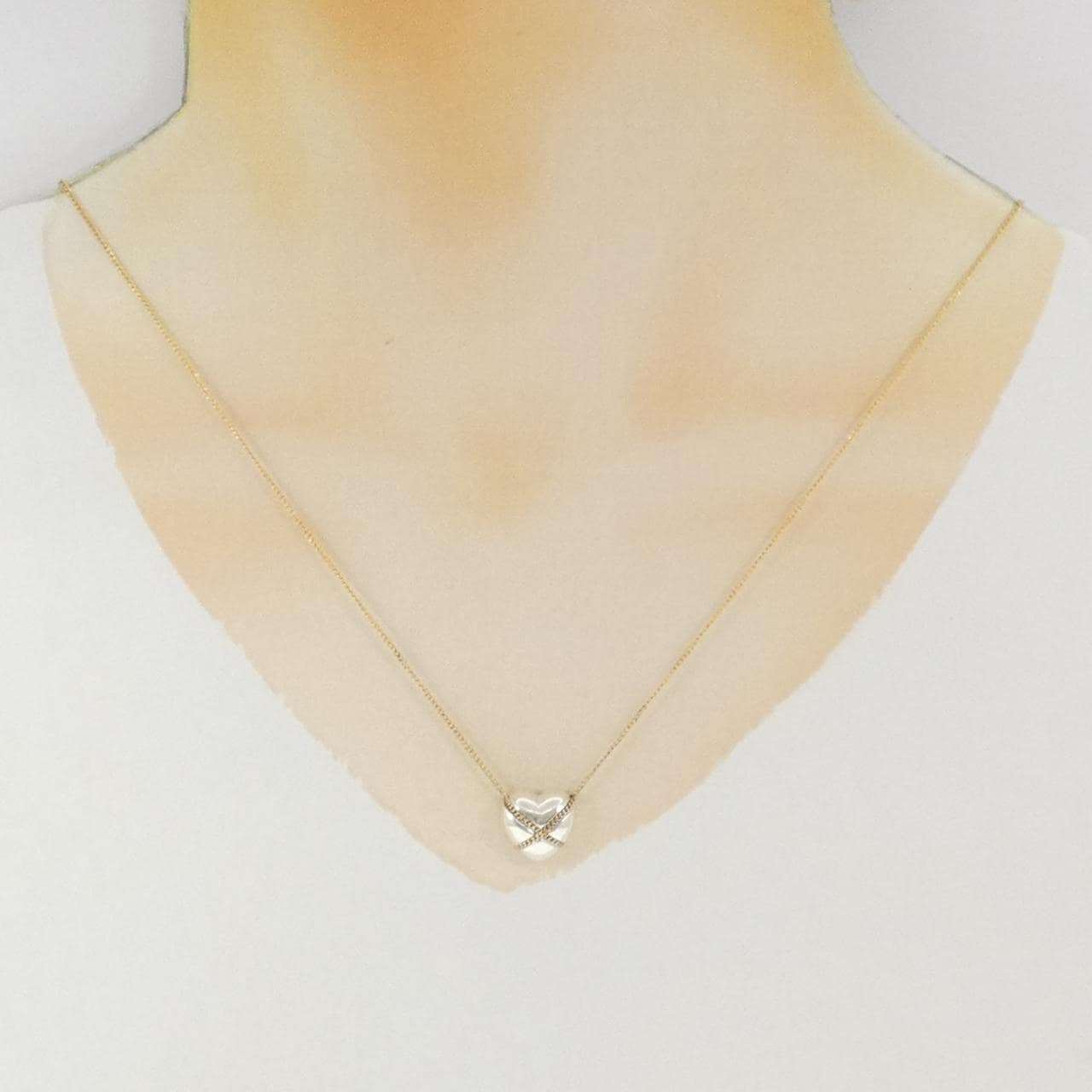 ティファニー 925/750YG ネックレス