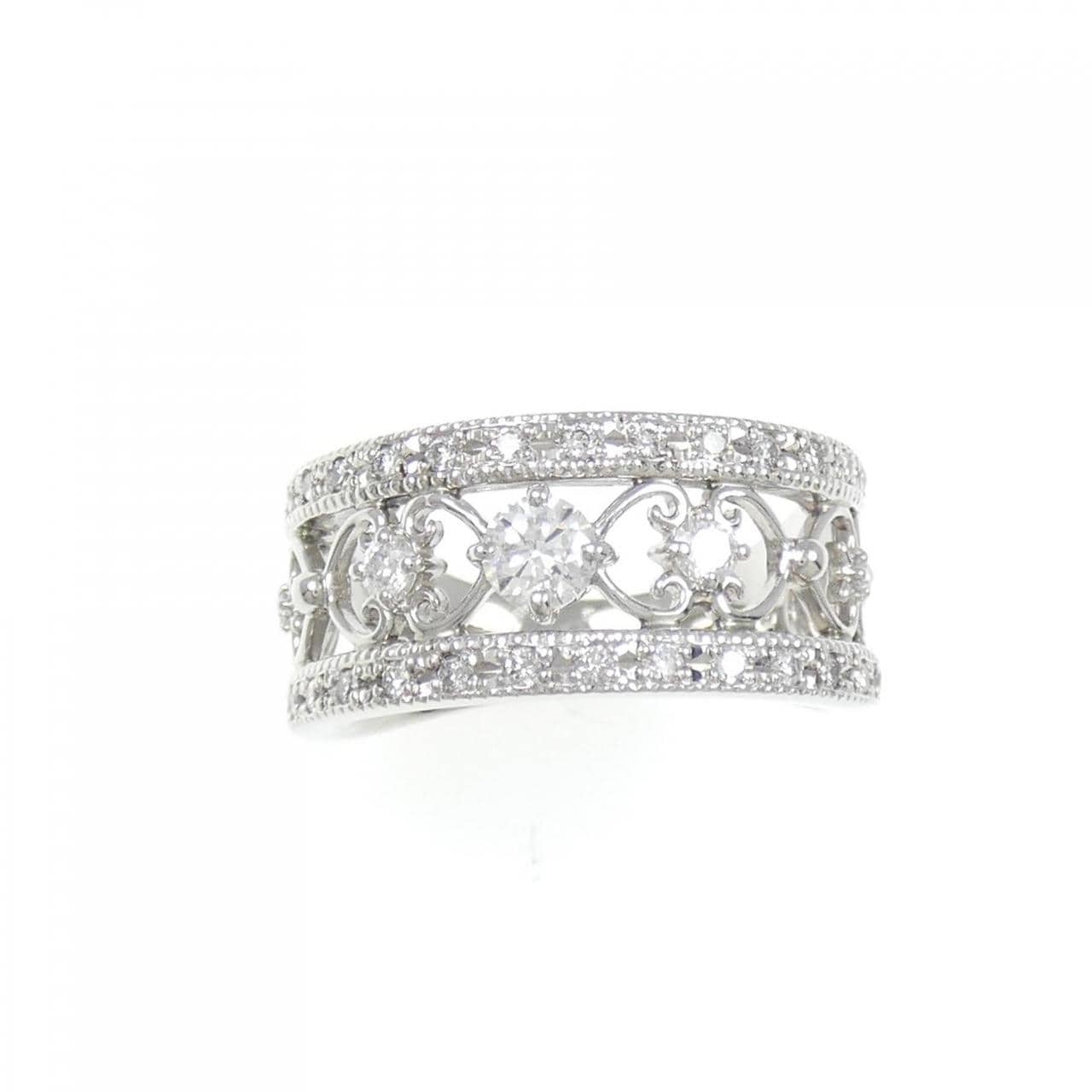 PT950 ダイヤモンド リング 0.21CT