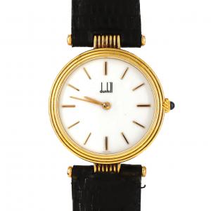 ダンヒル ラウンドケース YG YG クォーツ