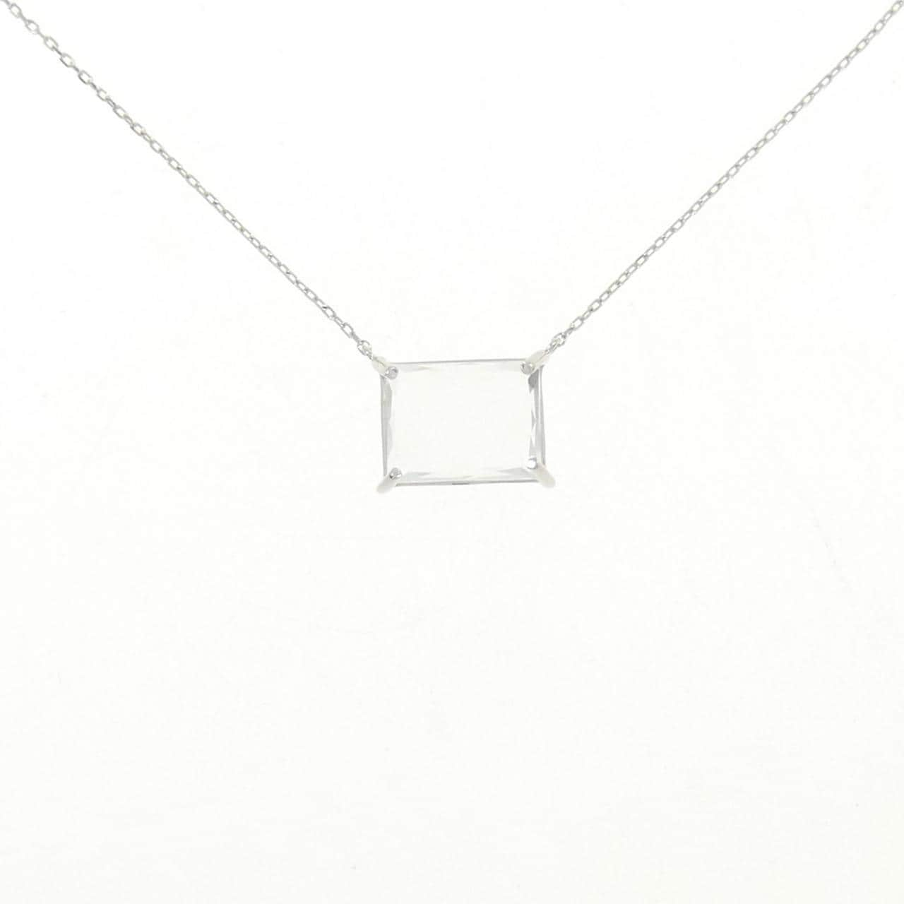 K10WG Quartz necklace