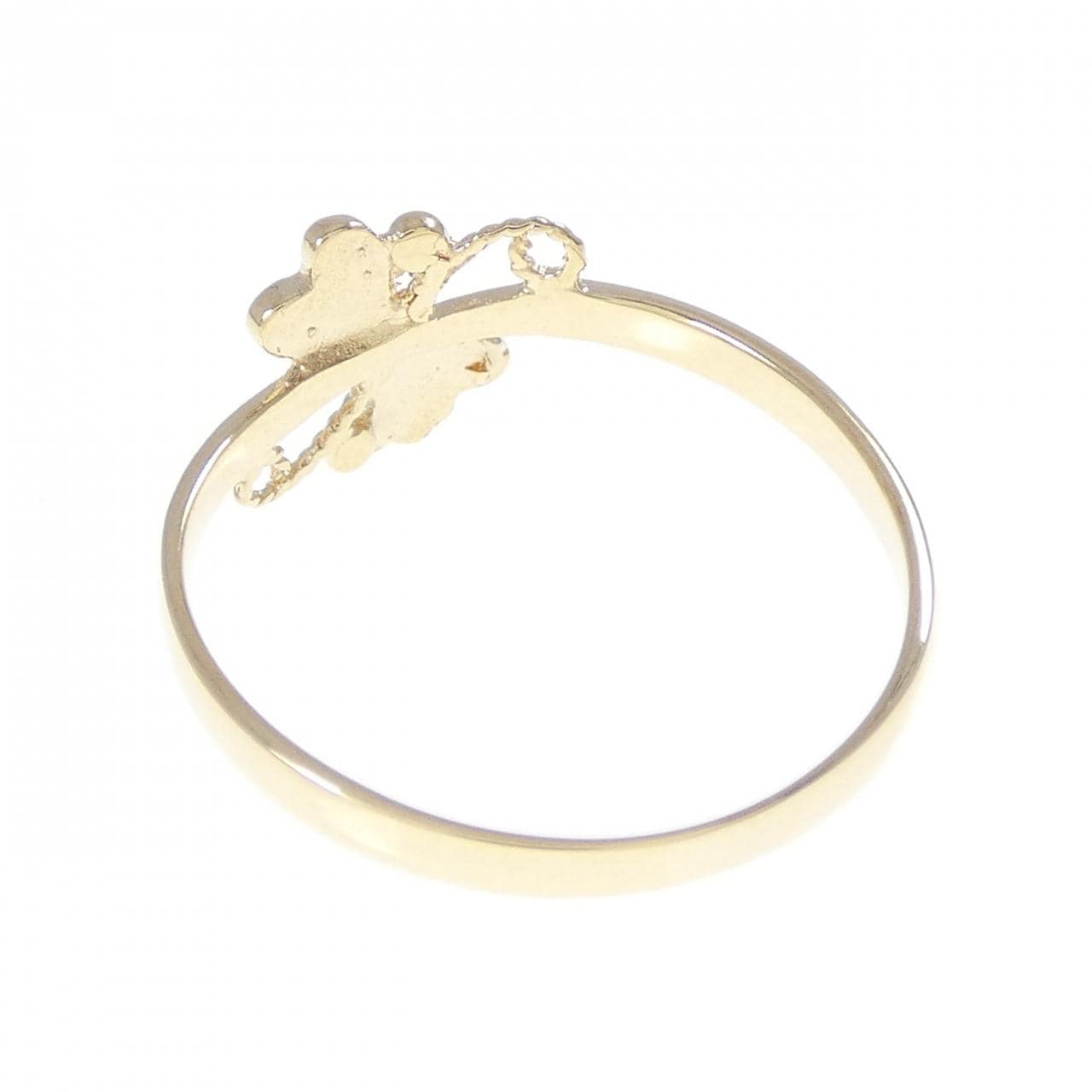 750YG ハート リング