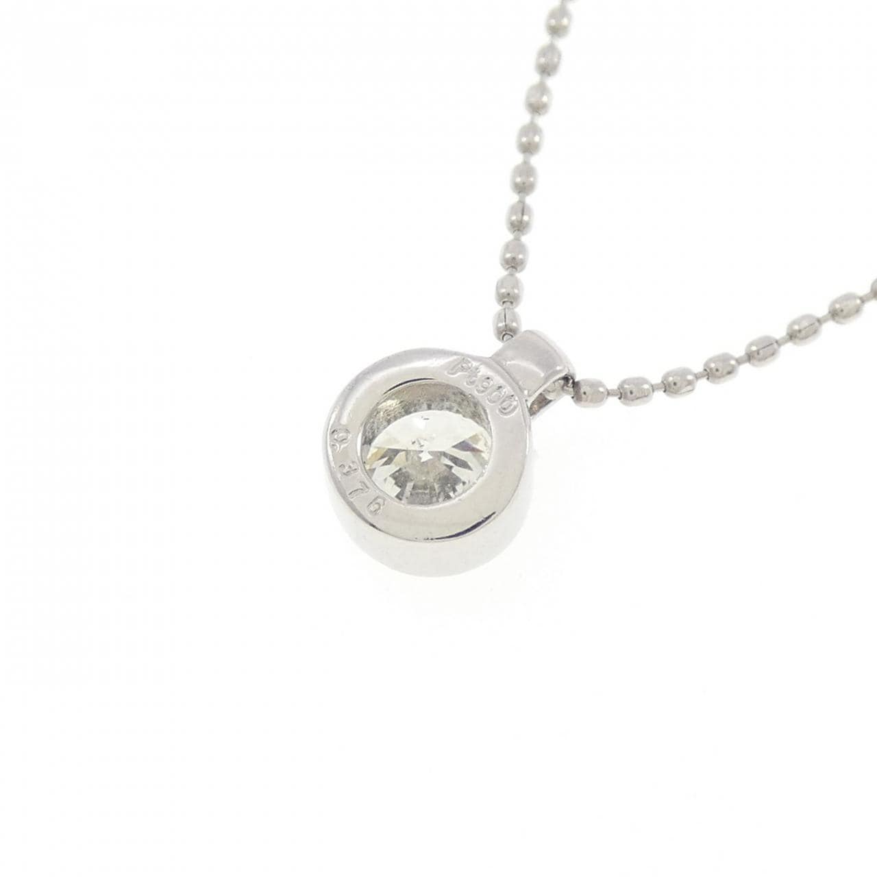 PT900/PT850 ダイヤモンド ネックレス 0.376CT