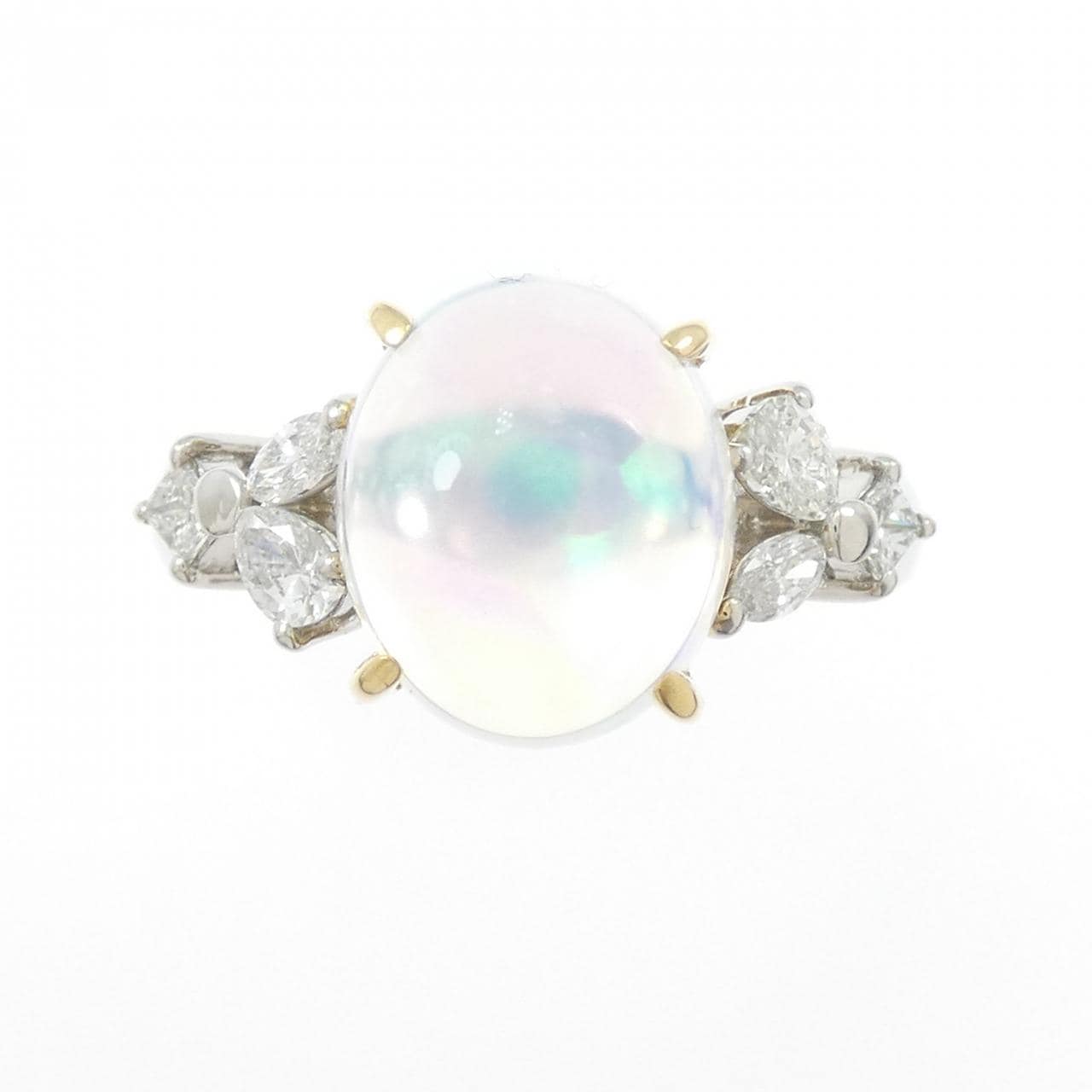 クレサンベール 合成オパール リング 3.25CT