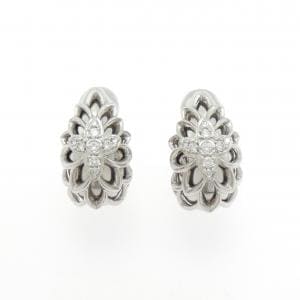 PT950 ダイヤモンド イヤリング 0.42CT