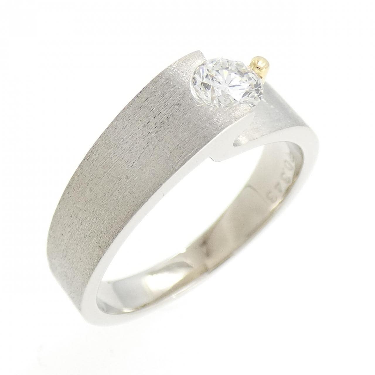 PT900/K18YG ダイヤモンド リング 0.343CT