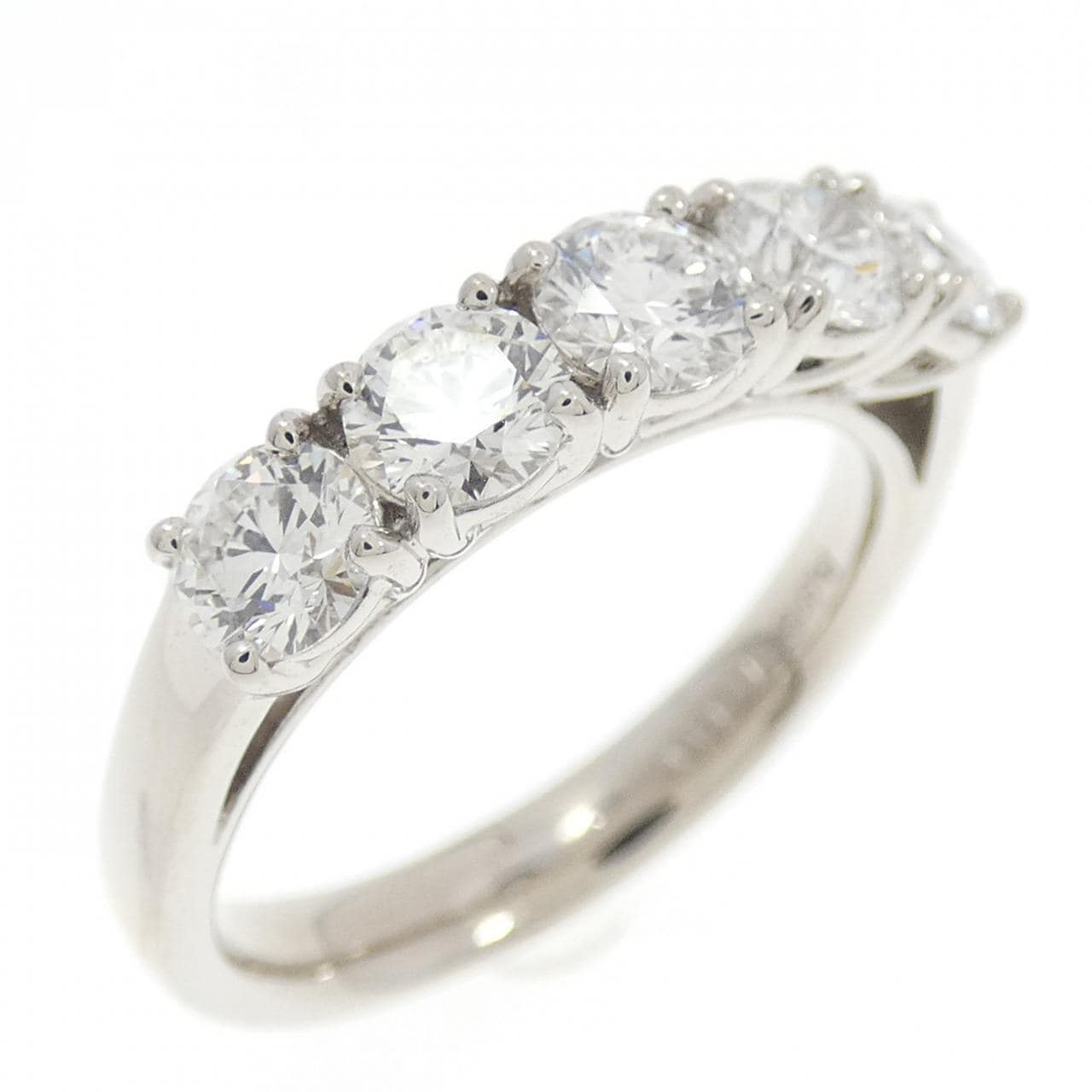 【リメイク】PT900 ダイヤモンド リング 1.090CT D VVS1 3EXT H&C