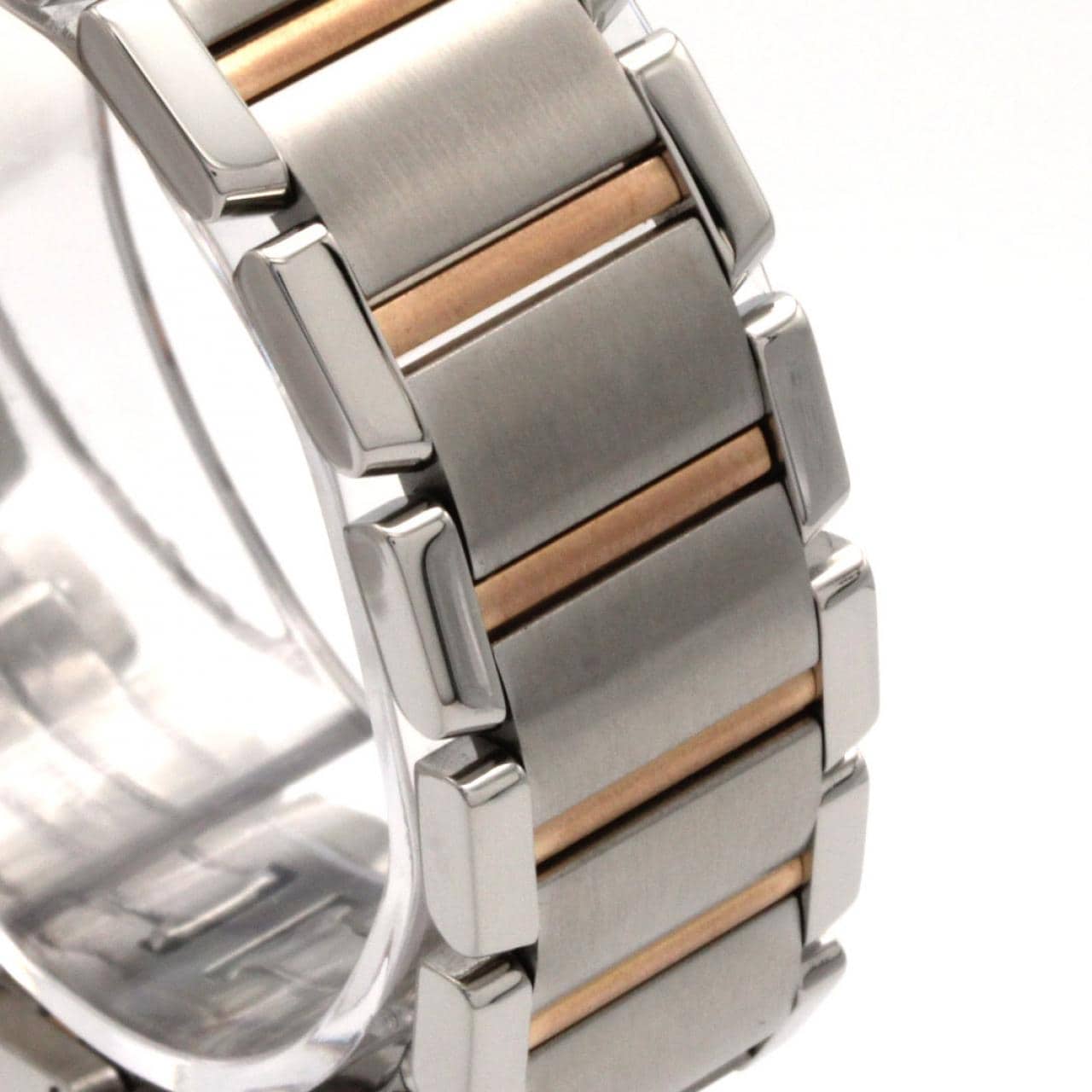 カルティエ タンクフランセーズSM PGコンビ･2009X'mas LIMITED W5010001 SSxPG クォーツ