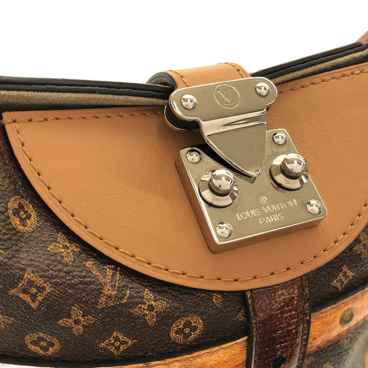ルイヴィトン モノグラム トロンプルイユ ダッフルバッグ M52276 バッグ