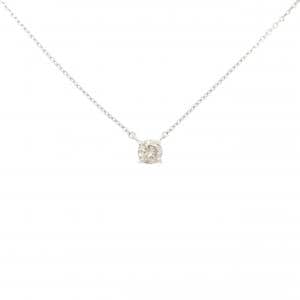 K18WG ダイヤモンド ネックレス 0.20CT