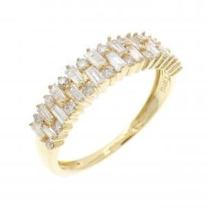 K18YG ダイヤモンド リング 0.50CT