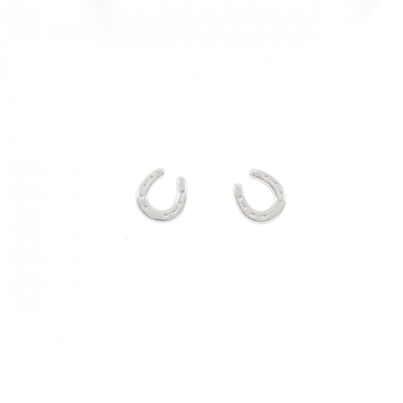 K14WG ホースシュー ピアス