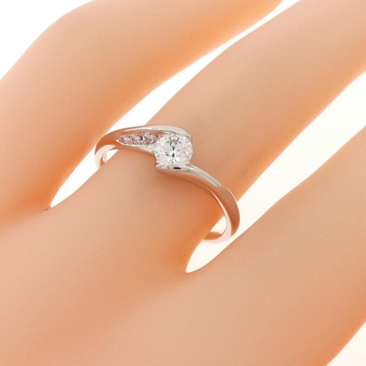 PT900 ダイヤモンド リング 0.235CT