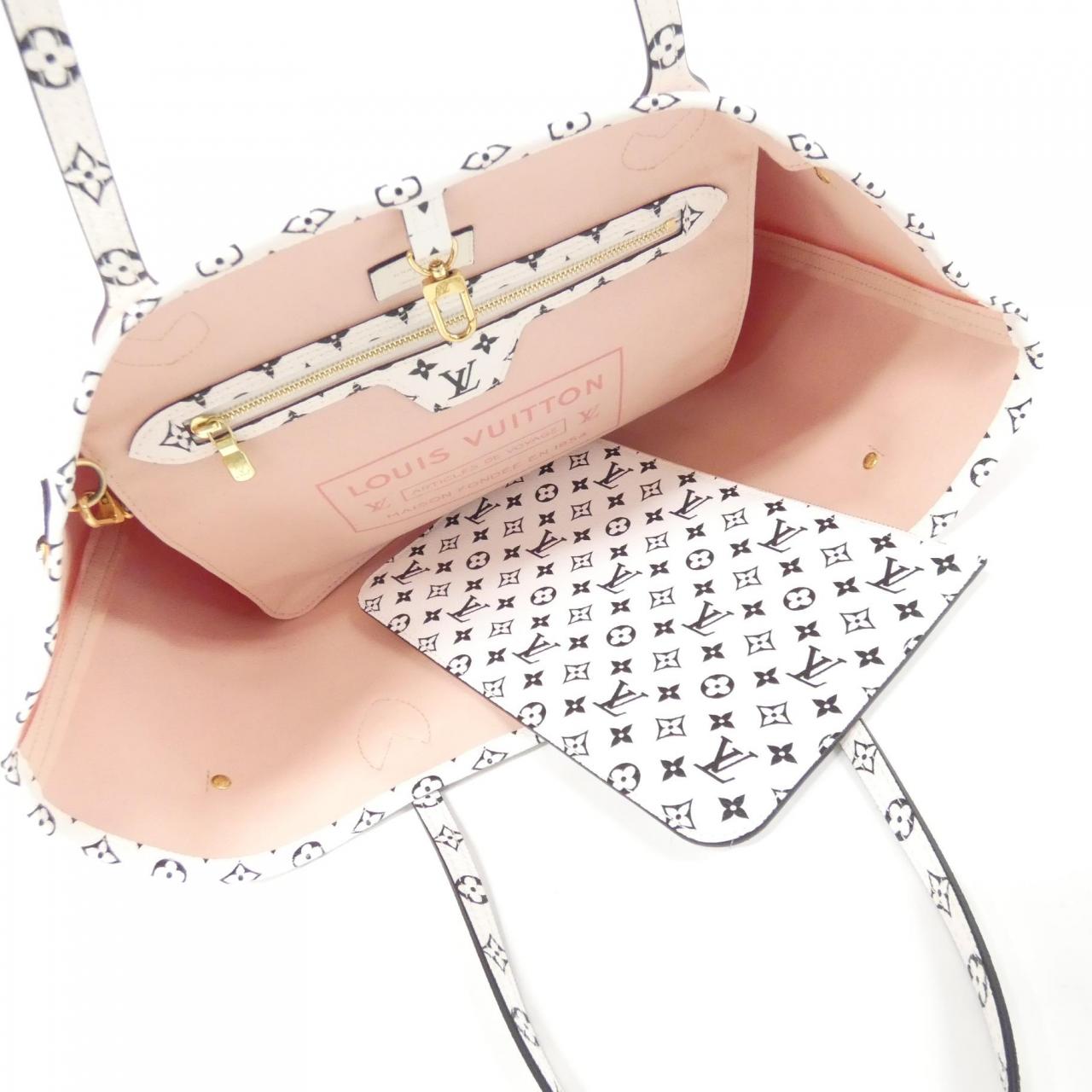 ルイヴィトン モノグラム ジャイアント ネヴァーフル MM M44567 バッグ