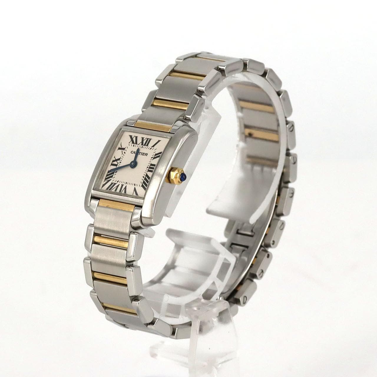 カルティエ タンクフランセーズSM コンビ W51007Q4 SSxYG クォーツ