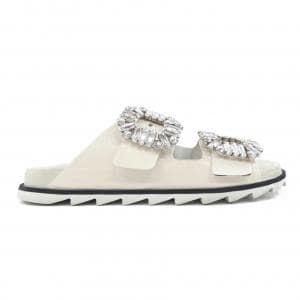 ロジェヴィヴィエ ROGER VIVIER ストラスバックル スライディーヴィヴ サンダル