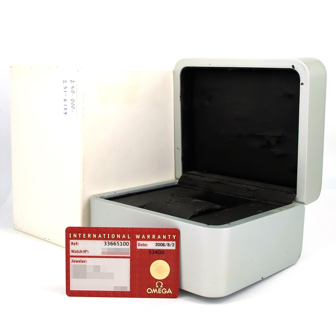 オメガ スピードマスタープロ PGコンビ･アポロ15号35th LTD 3366.51 SSxPG 手巻