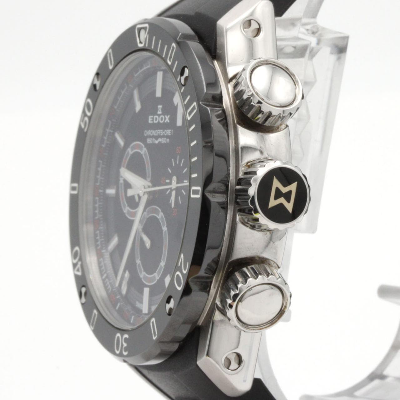 エドックス クロノオフショア1クロノ 10221-3-NIN SS クォーツ