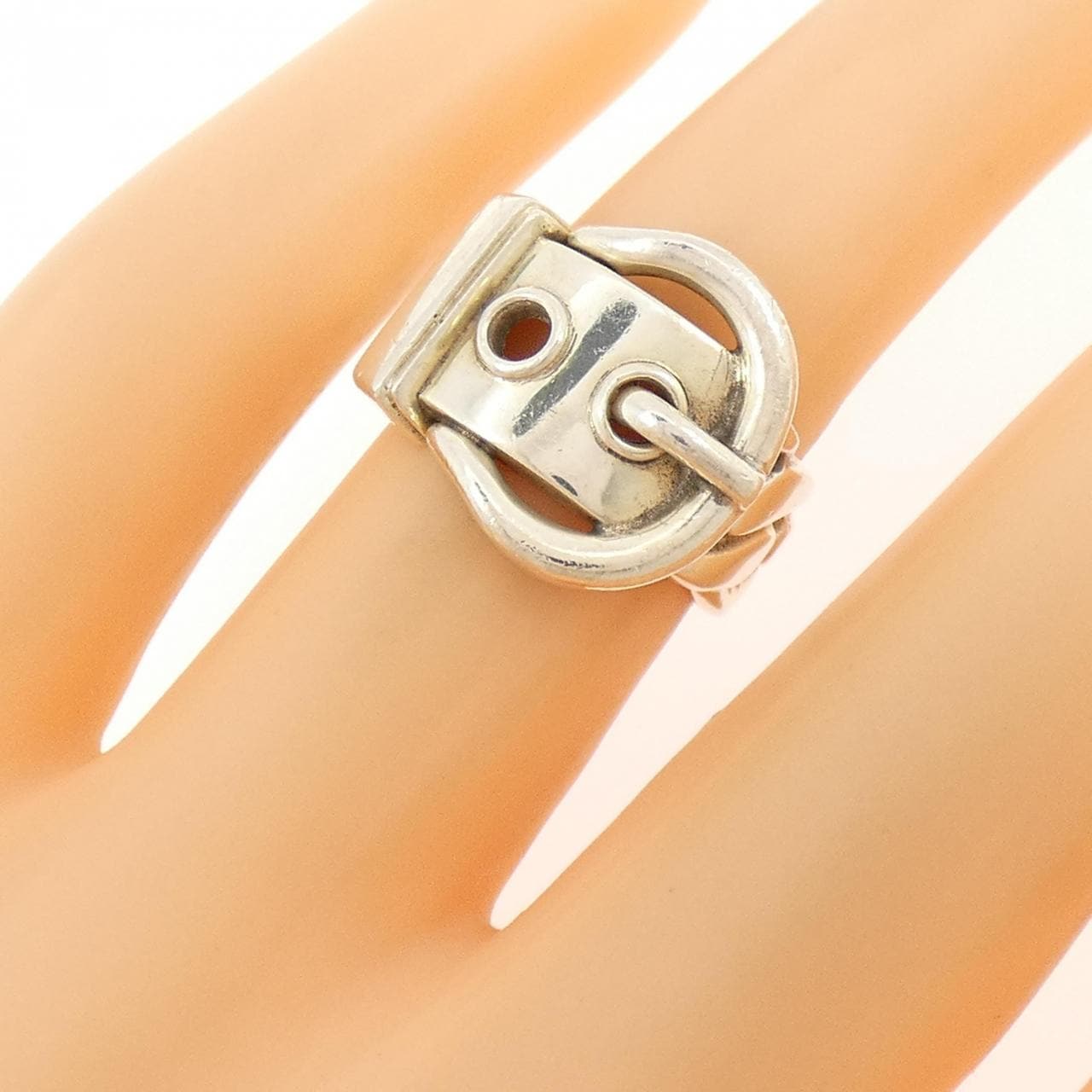 【ヴィンテージ】エルメス ブックル セリエ リング