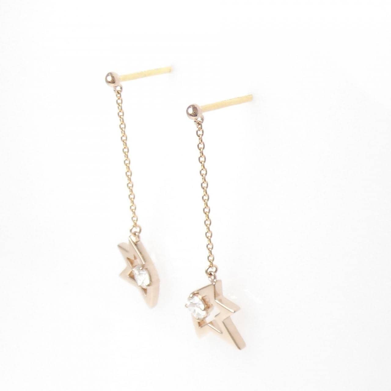 タサキ コメット ピアス 0.26CT