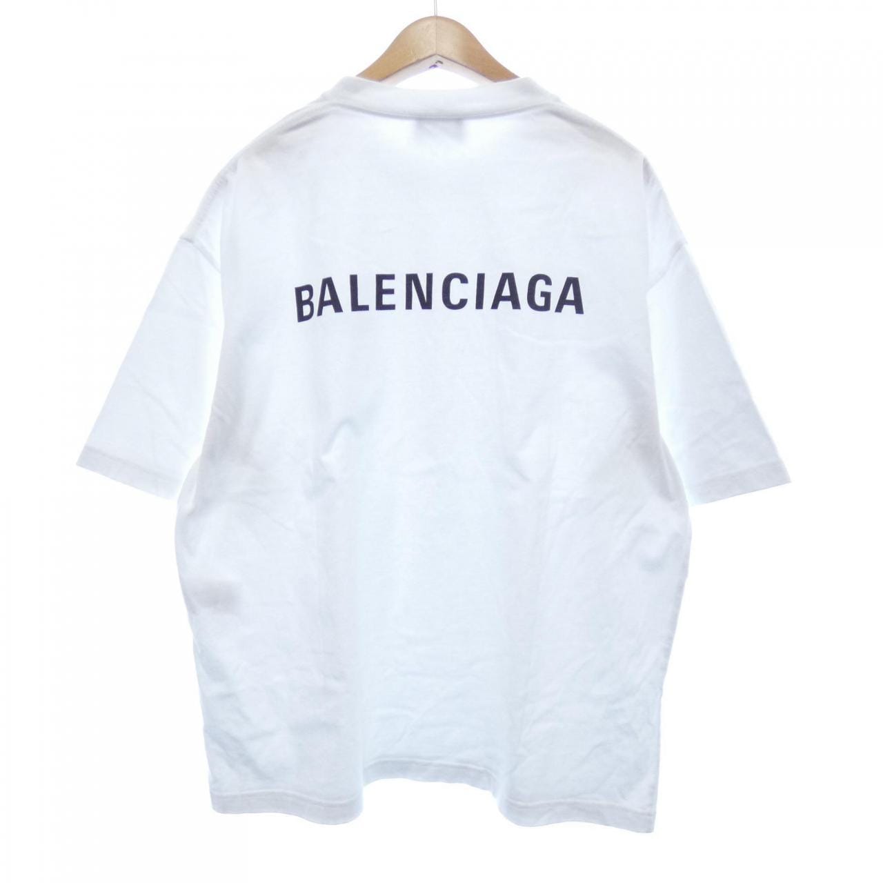 バレンシアガ BALENCIAGA WARDROBE 612966 TIVG5 UNISEX Tシャツ