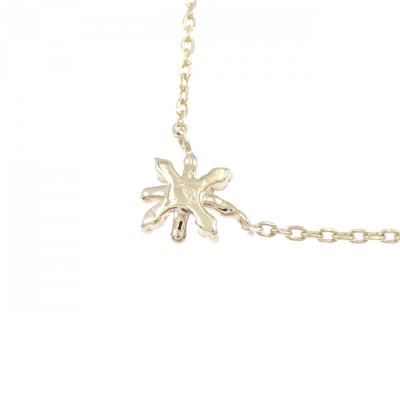 アガット ダイヤモンド ネックレス 0.03CT