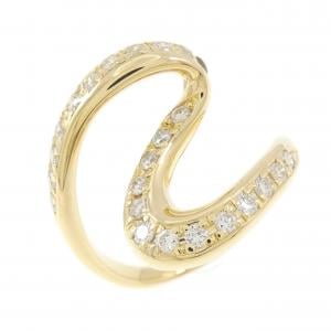 K18YG ダイヤモンド リング 0.44CT