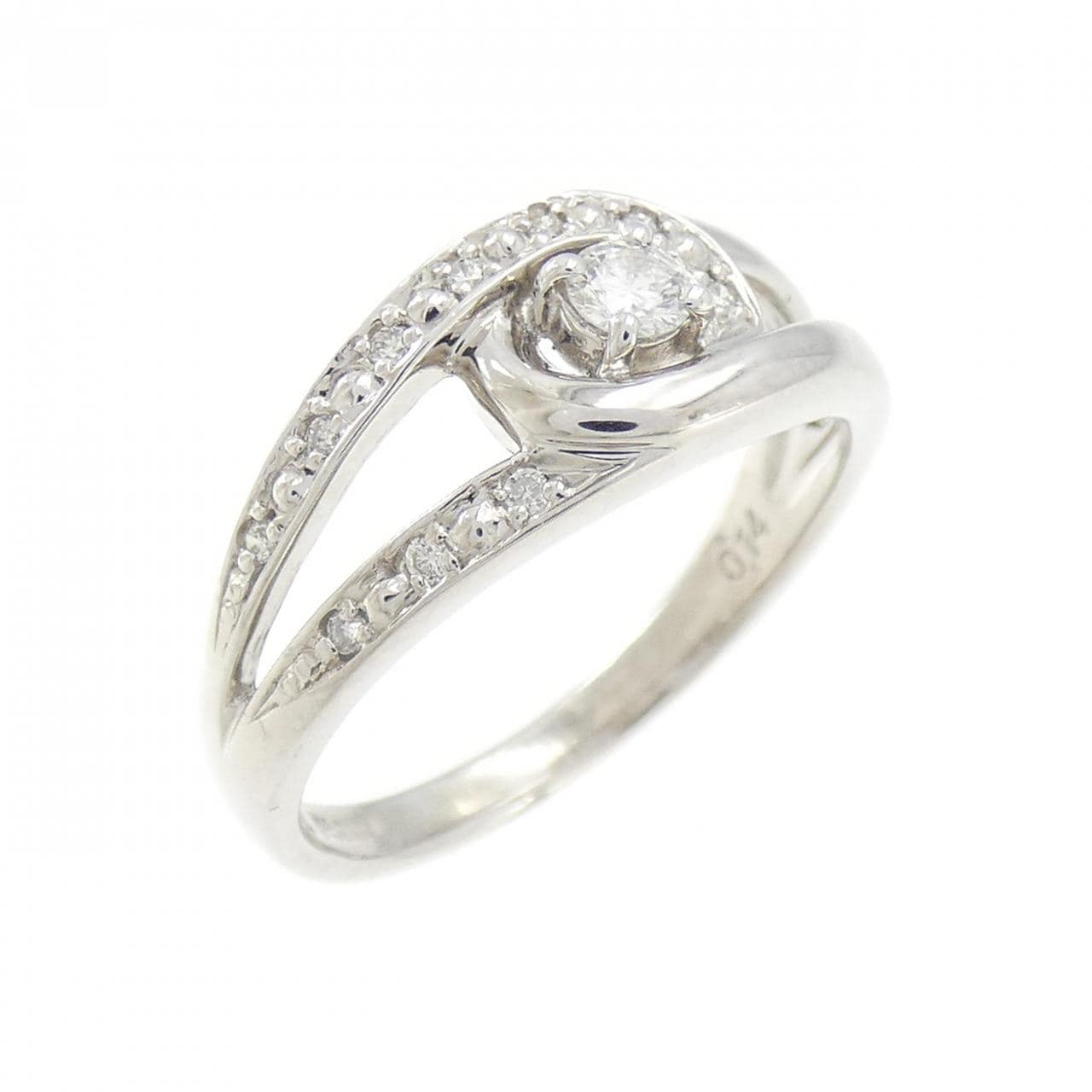 PT ダイヤモンド リング 0.14CT