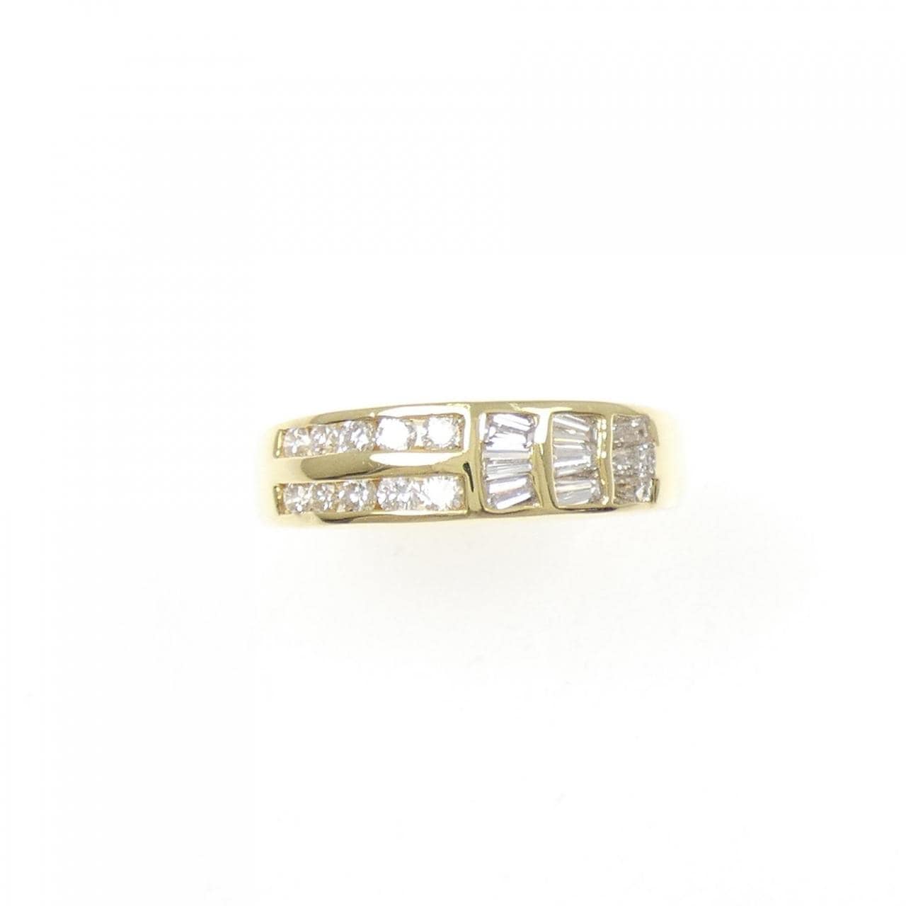 750YG ダイヤモンド リング 0.58CT